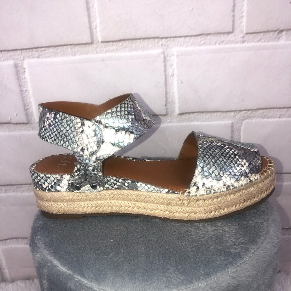 Sarto Oak Espadrille Sandals - Picture 10 of 16